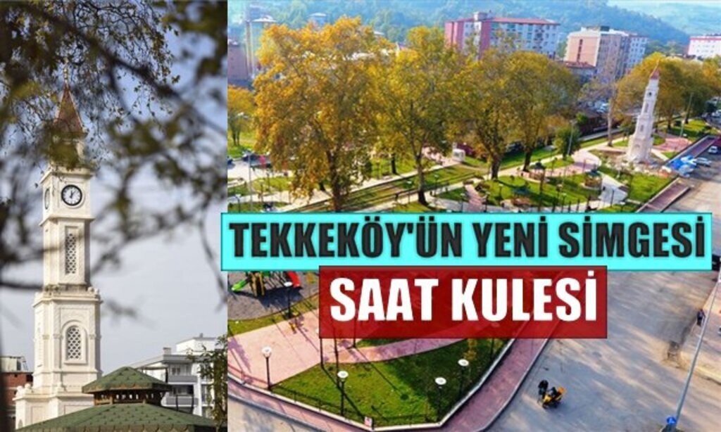 Tekkeköy’ün yeni simgeleri arasına girecek çalışma tamamlandı