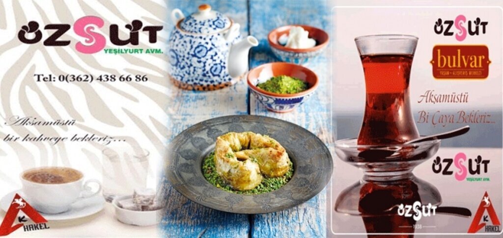 Temmuz ayına özel lezzetler Özsüt Bulvar ve Yeşilyurt AVM'de 