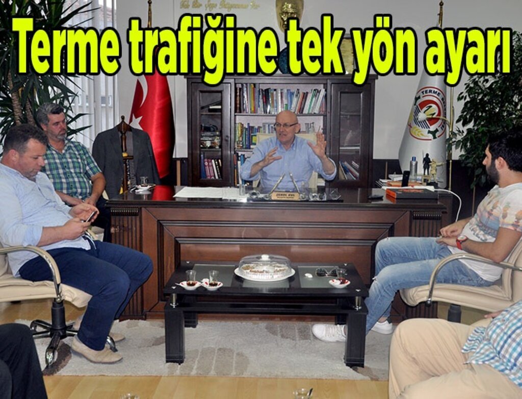 Terme Atatürk Caddesi'nde tek yön uygulaması yapılacak