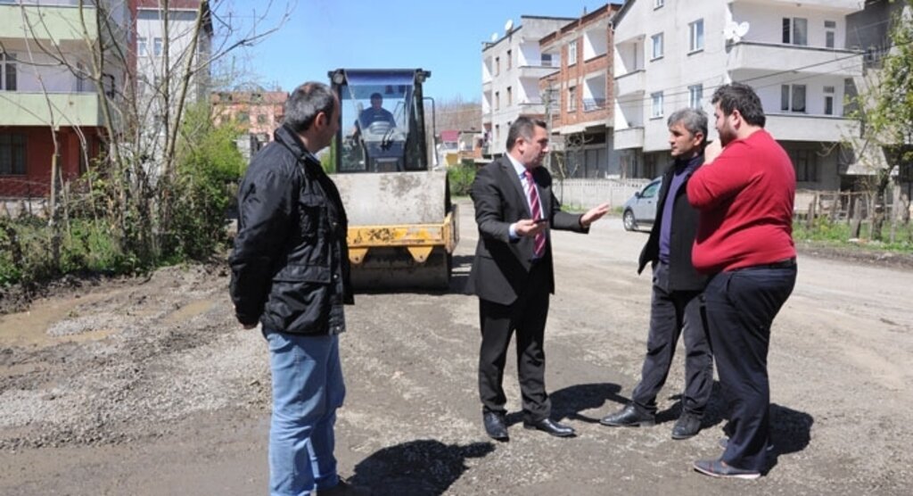 Terme Belediyesi Çalışmalara Devam Ediyor