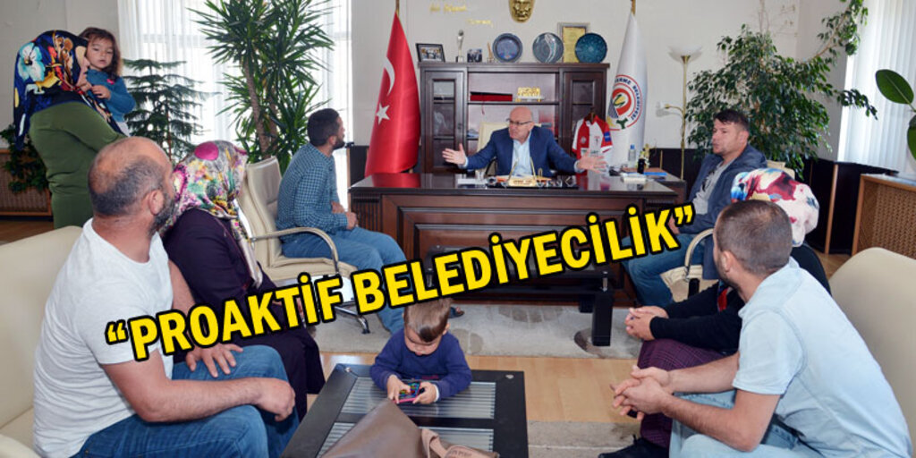 Terme Belediyesi'nde halk günü