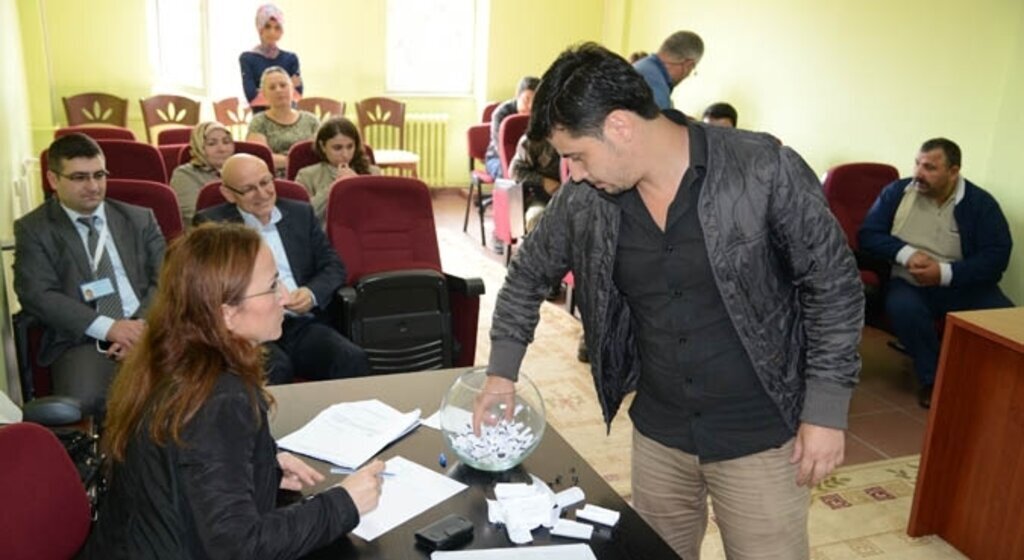 Terme Belediyesi'nde Kura Heyecanı