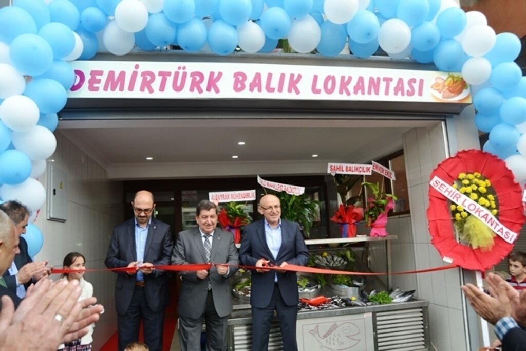 Terme Demirtürk Balık Lokantası hizmete açıldı