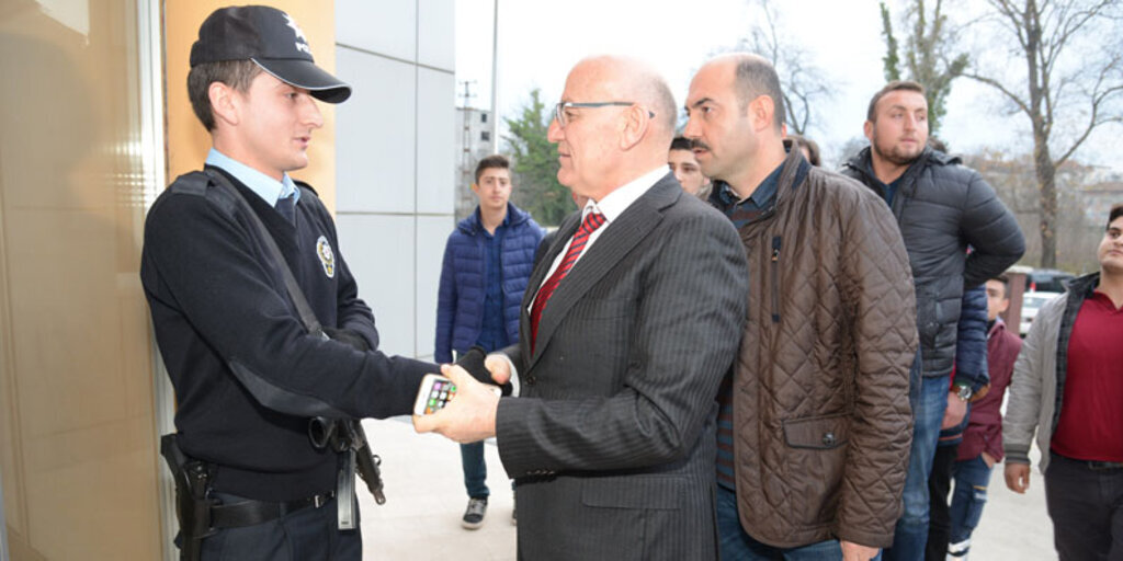 Terme Emniyet Müdürlüğü’ne başsağlığı ziyareti