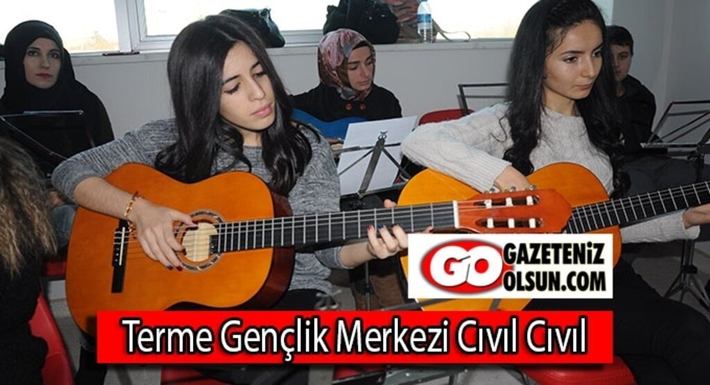 Terme Gençlik Merkezi Cıvıl Cıvıl