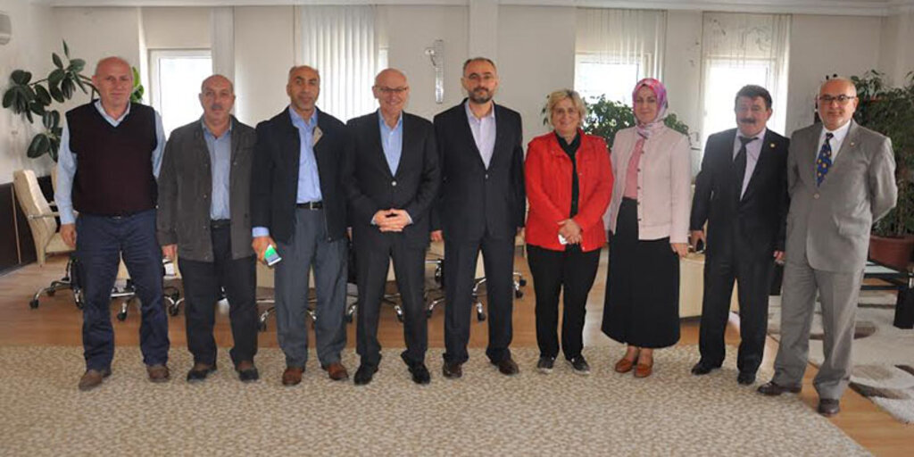 Terme Kent Konseyinden Başkan Kul’a ziyaret