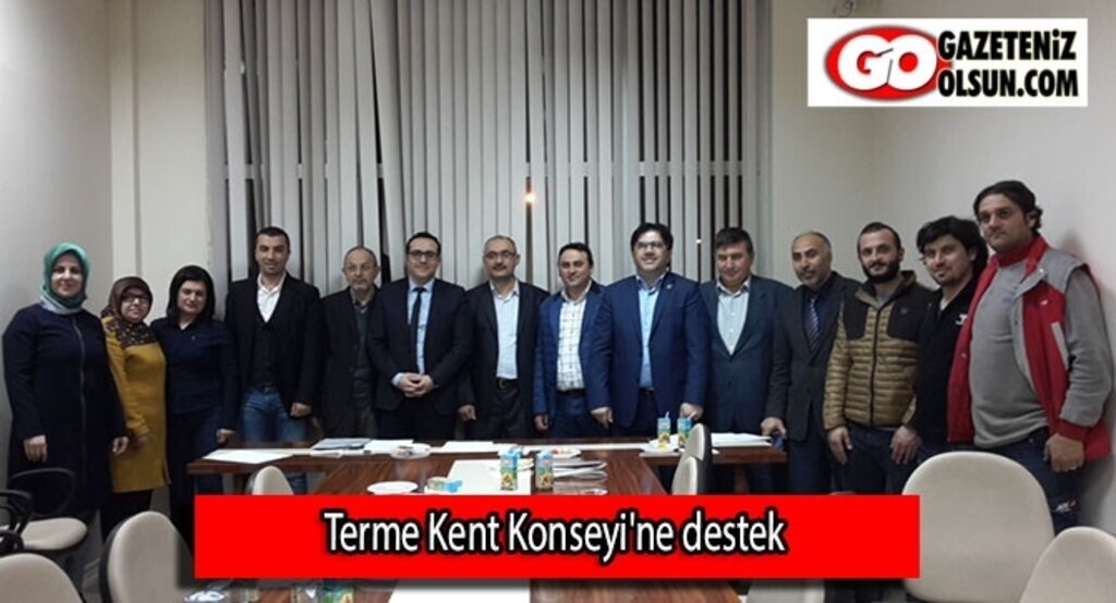 Terme Kent Konseyi'ne destek
