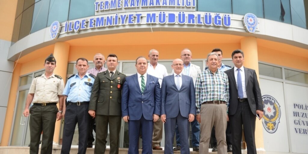 Terme’de Bayramlaşma Programı Yapıldı