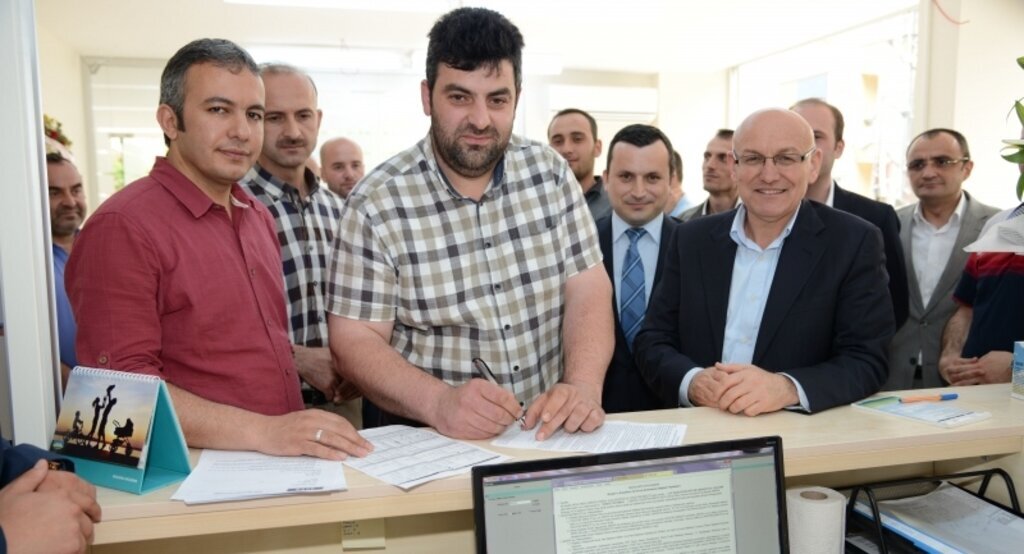 Terme’de Doğalgaz abone kayıtları başladı