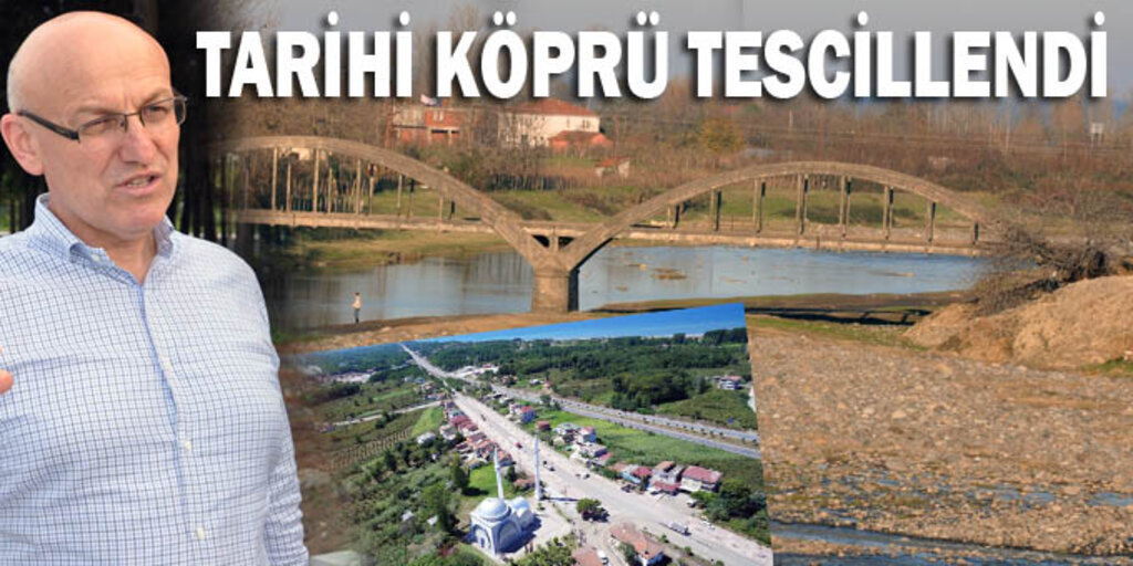 Terme'de kemerli tarihi köprü koruma altına alındı