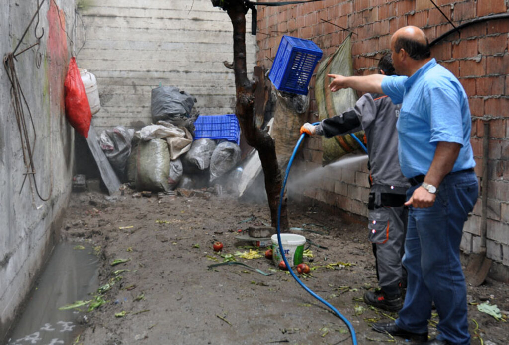 Terme’de temizlik operasyonu