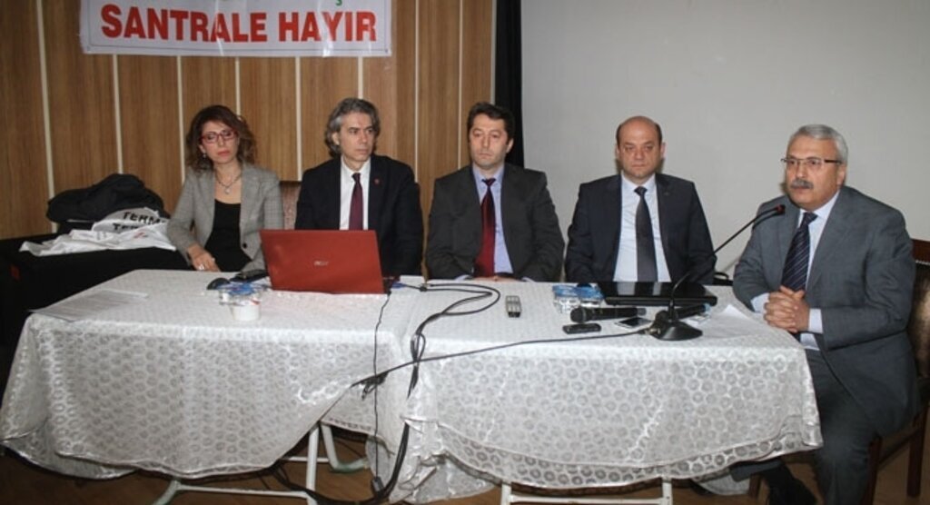 Terme'de termik santral paneli