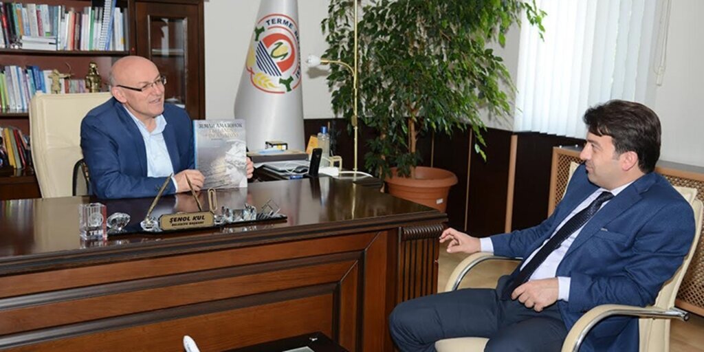 THY Samsun Bölge Müdürü’nden Başkan Kul’a Ziyaret