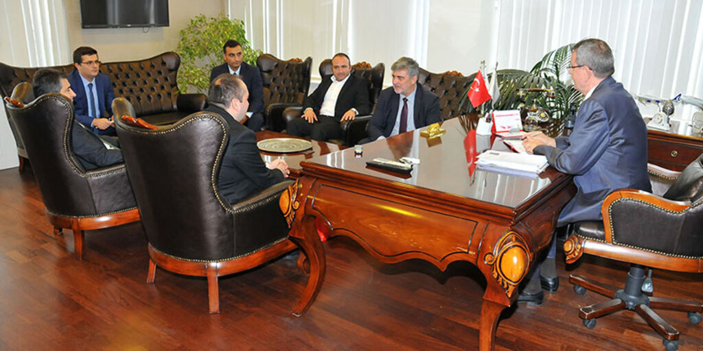 Ticari İşbirliği için Samsun’a geldiler 