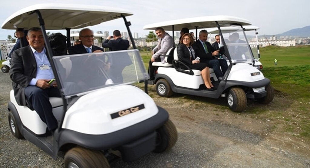 TKB Üyeleri Golf sahasına bayıldı