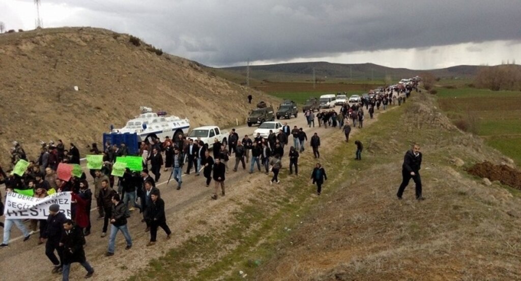Tokat'ta HES protestosunda gerginlik