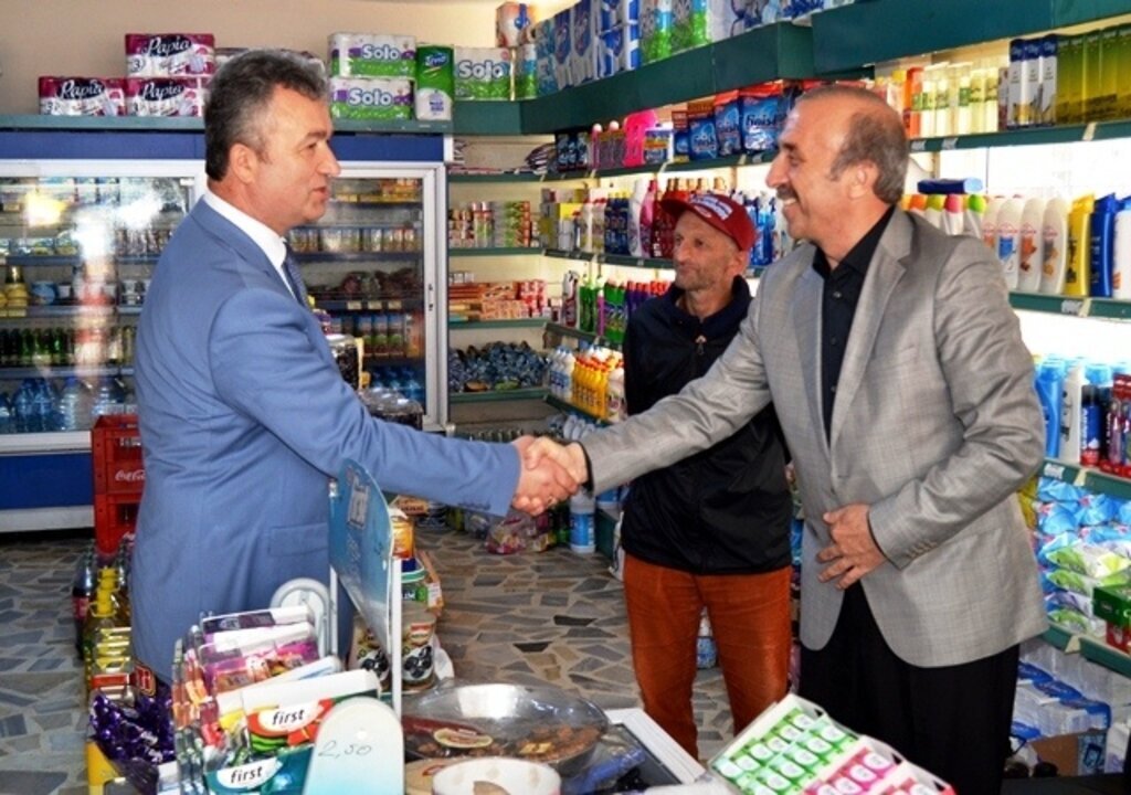 Topaloğlu Esnaf Ziyaretlerine Devam Ediyor