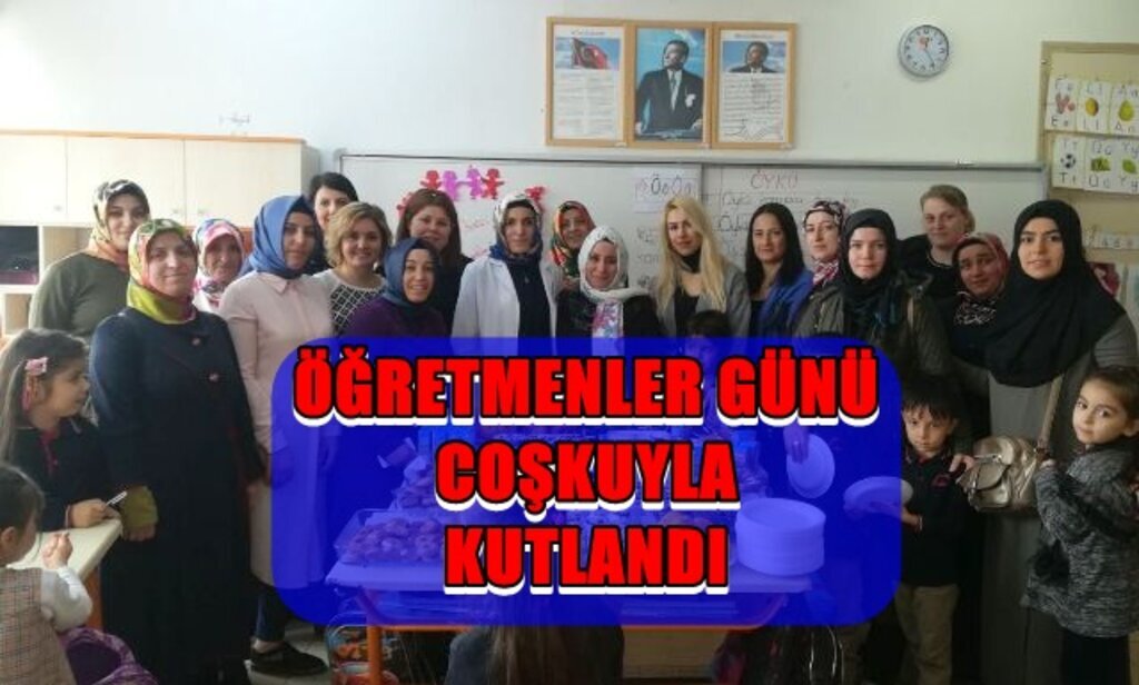 Toptepe İlköğretim Okulu'nda Öğretmenler Günü coşkusu