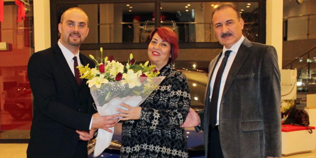 Toyota C-HR Samsun’daki ilk sahibi Tunç Üstün oldu