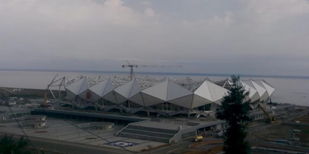 Trabzon stadyumunda geri sayım