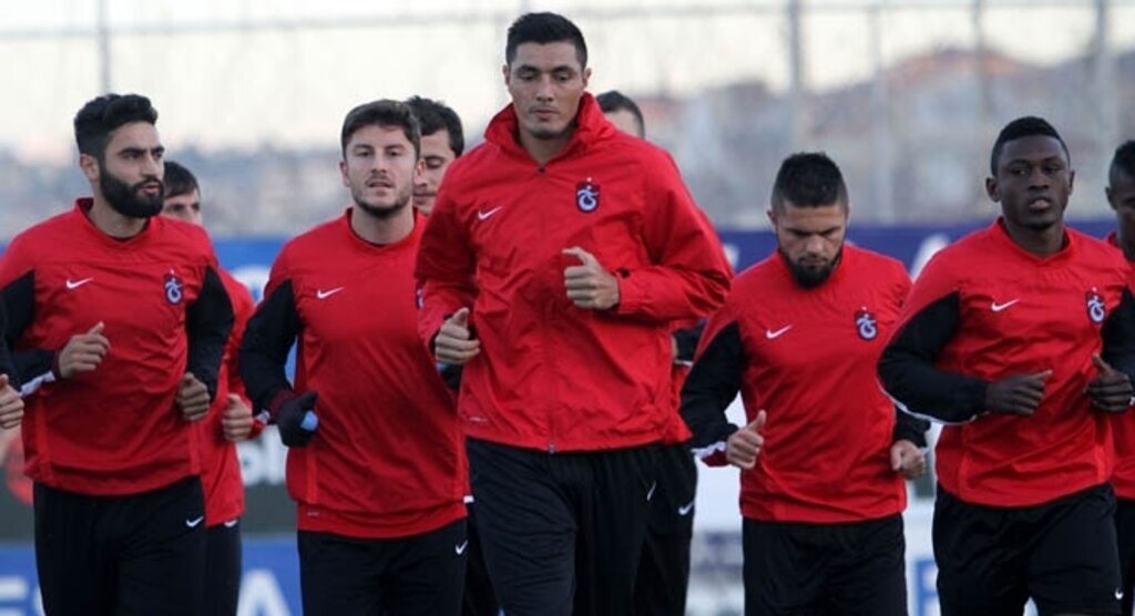 Trabzonspor, Lokeren maçı hazırlıklarını tamamladı