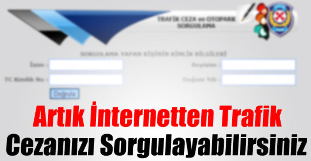 Trafik Cezası Sorgulama ve Ödeme Ekranı