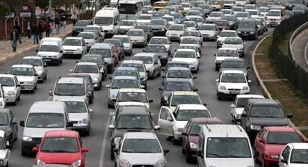 Trafikte 19 milyon 541 369 araç var