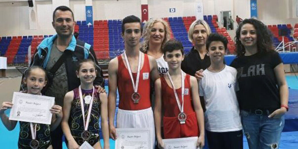 Trampolin Cimnastik Türkiye Şampiyonası'nda Samsun başarısı