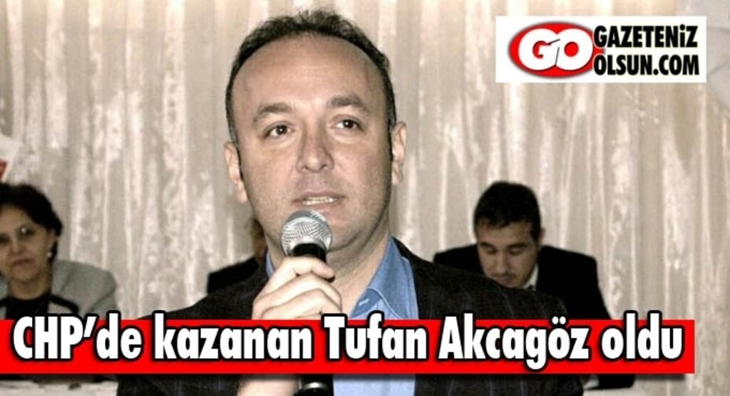 Tufan Akcagöz CHP Samsun İl Başkanı oldu