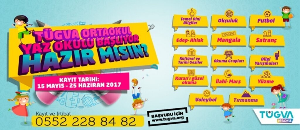 TÜGVA yaz okulları başlıyor