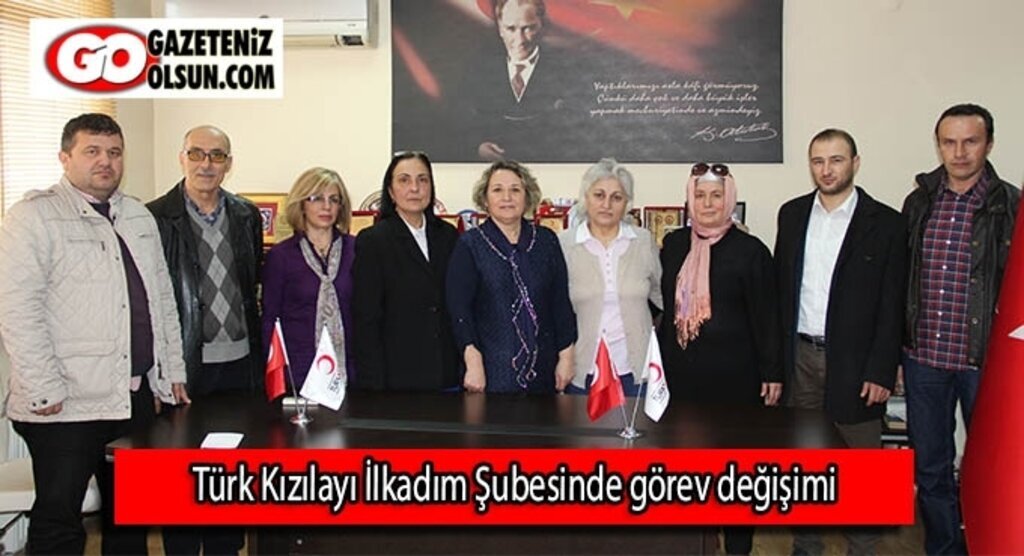 Türk Kızılayı İlkadım Şubesinde görev değişimi