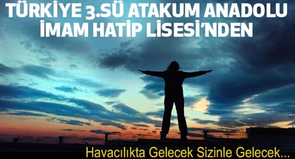Türkiye 3.sü Atakum Anadolu İmam Hatip Lisesi'nden