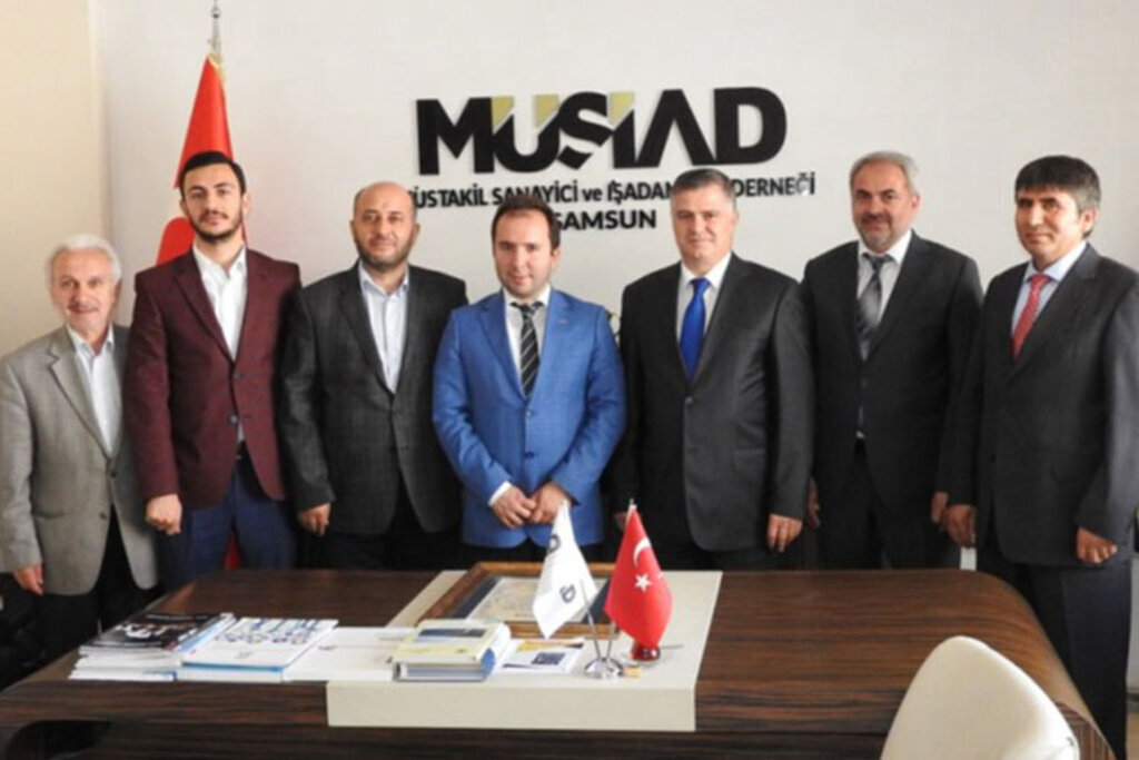 Türkiye İktisâdi Girişim ve İş Ahlâkı Derneği Samsun ziyaretlerini tamamladı