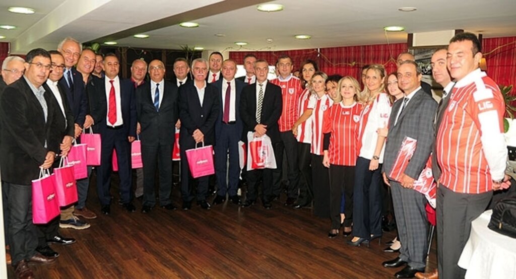Türkiye İş Bankası İdaricileri ile Samsunspor Yönetimi kahvaltıda buluştu
