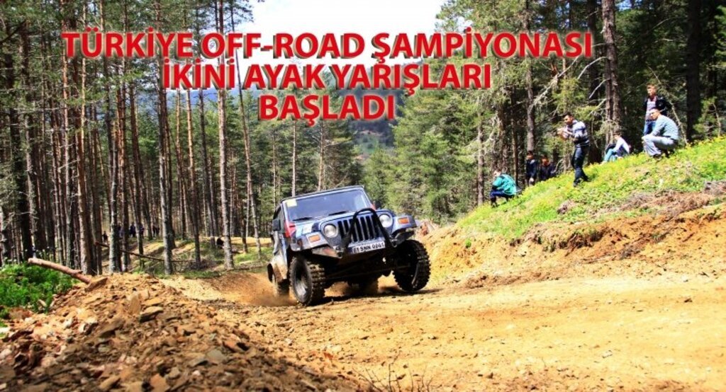Türkiye Off-Road Şampiyonası ikinci ayak yarışları, Samsun'da başladı