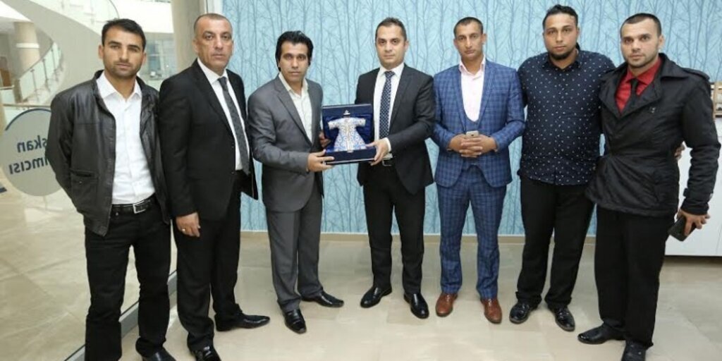 Türkiye Romanlar Konfederasyonu’ndan Usta’ya ziyaret