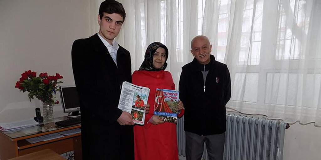 Türkiye sevdası Bafra'daki okullara da tanıtıldı