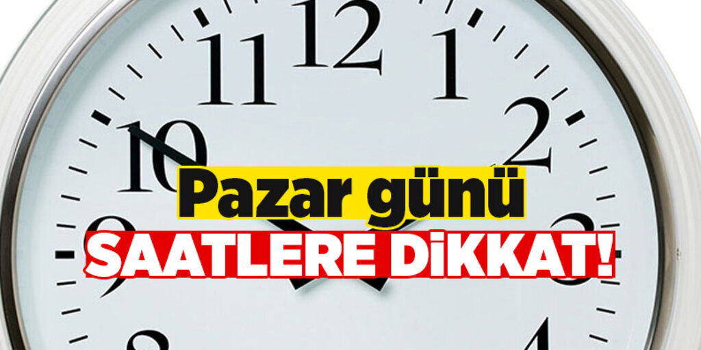 Türkiye’de bu yıl kış saati ileri alınmıyor