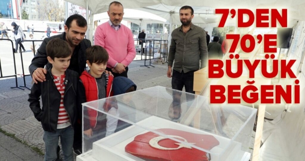 Türkiye'de ilk ve tek bayrak sergisi İlkadım'da