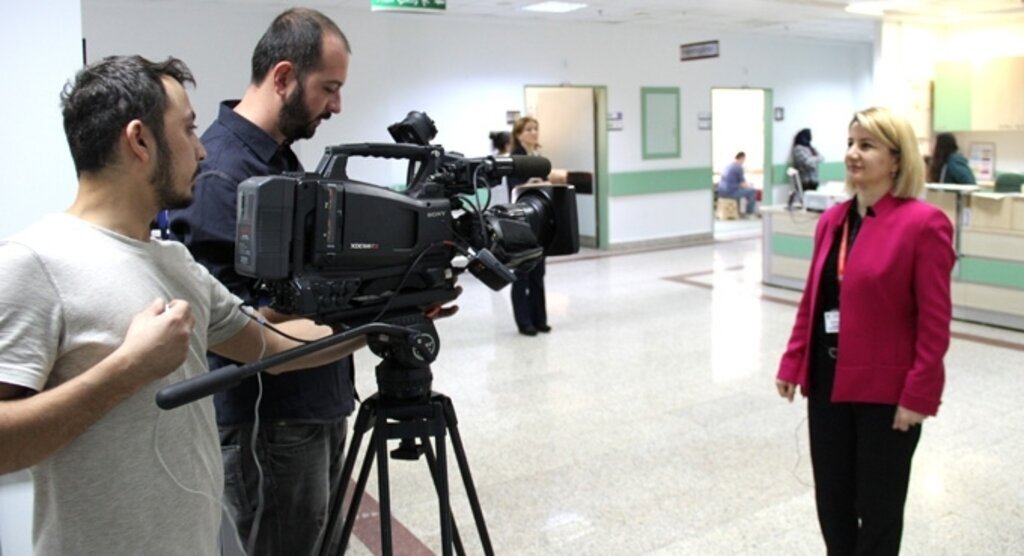 Türkiye'deki Hastaneler Belgeseli'nin çekimleri Samsun'da tamamlandı