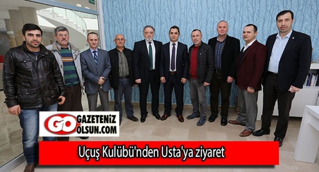 Uçuş Kulübü'nden Usta'ya ziyaret