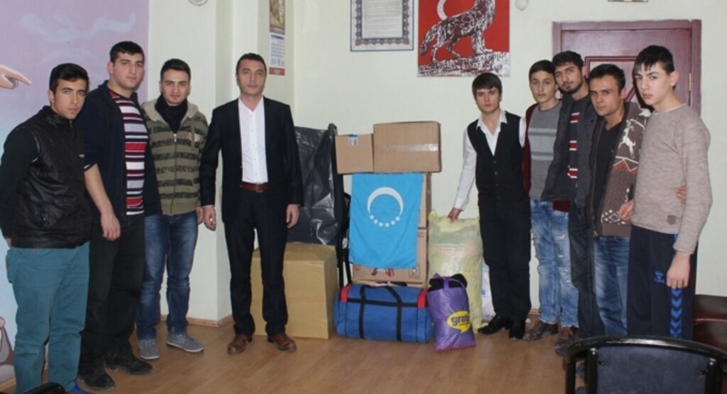 Ülkü Ocaklarından Suriyeli Türkmenler'e yardım eli