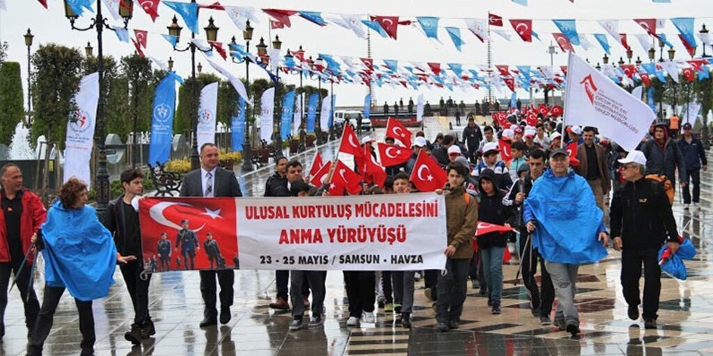 Ulusal Kurtuluş mücalesinin 8. anma yürüyüşü gerçekleştirildi 