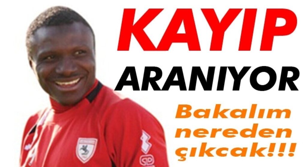 Umar Aminu kayıp oldu!!!