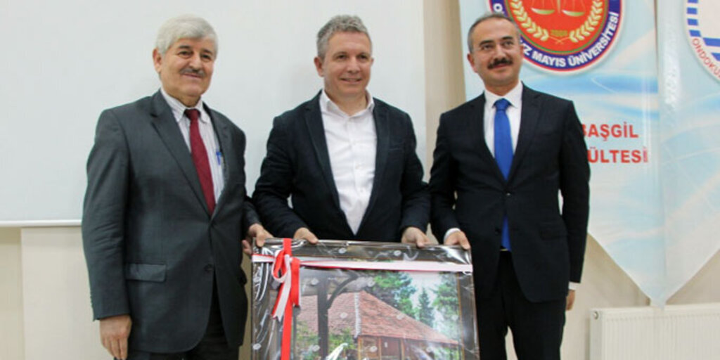 Ünlü spor spikeri Erdoğan Arıkan OMÜ’de