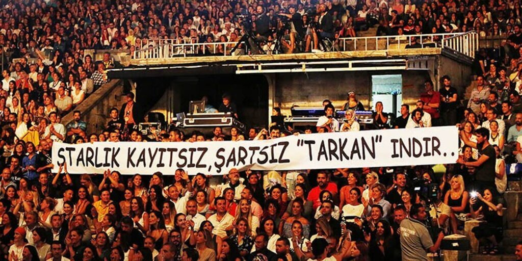 Ünlüler Tarkan için açıkhava'ya akın etti