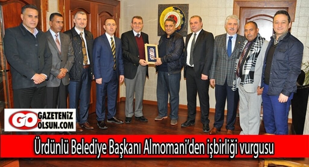 Ürdünlü Belediye Başkanı Almomani’den işbirliği vurgusu
