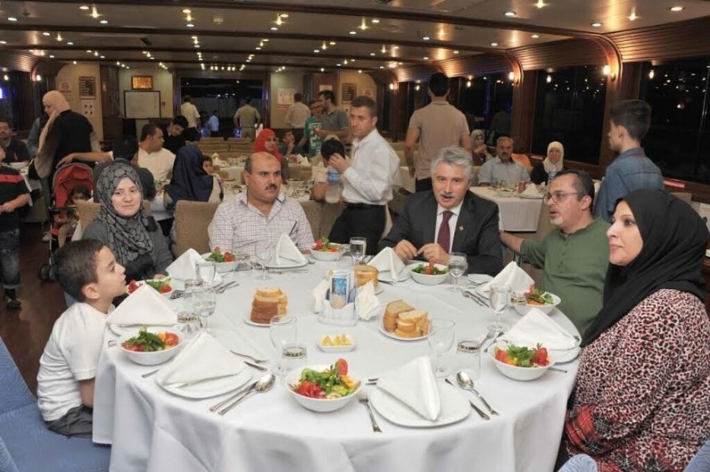 Ürdünlü heyet, Gemi turuyla Samsun'u izledi