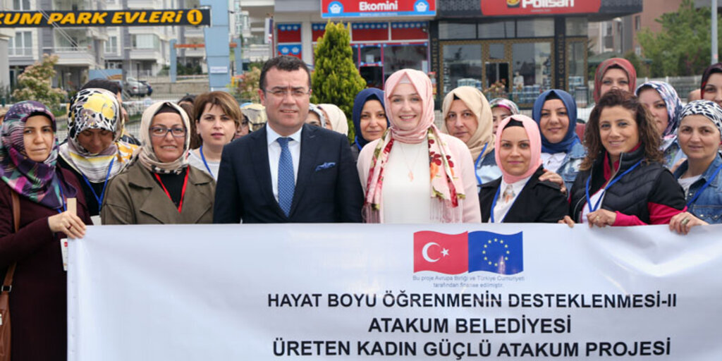 Üreten Kadın Güçlü Atakum Projesi ilçe sınırlarını aştı
