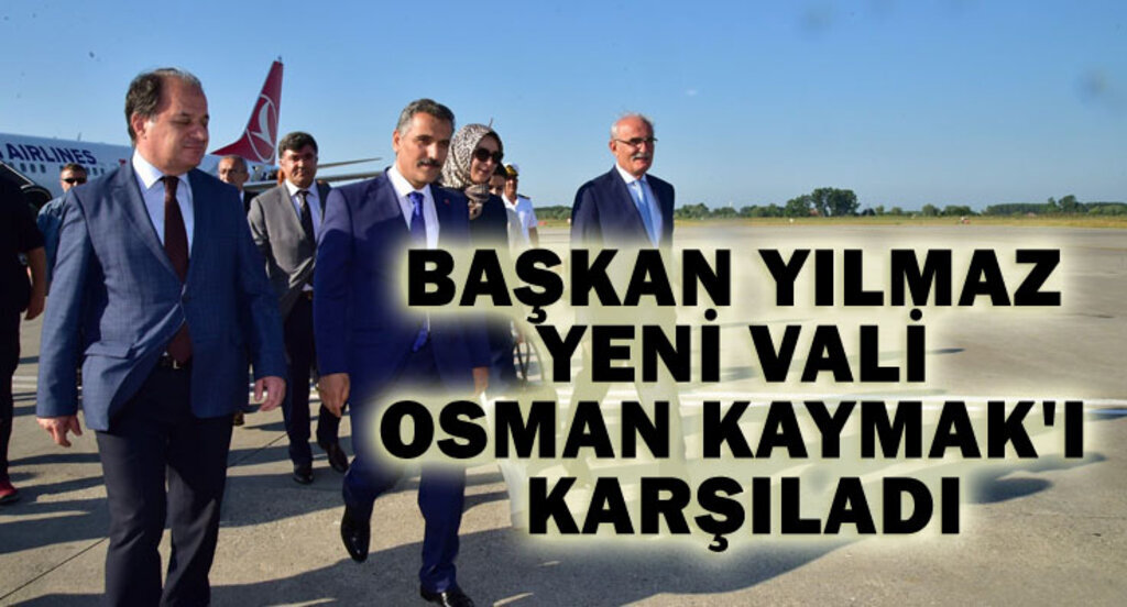 Vali Osman Kaymak Samsun'a geldi